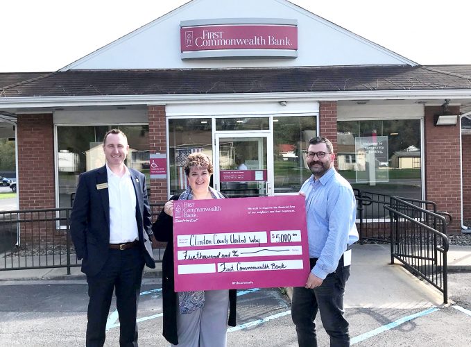 First Commonwealth Bank makes 5,000 donation to United Way News